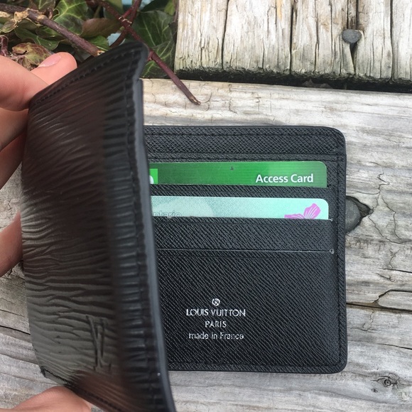 Louis Vuitton black men’s wallet - Picture 2 of 2